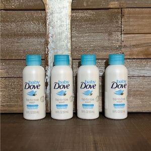 4 Pack Dove Baby Tip to Toe Wash 1.8 FL OZ each